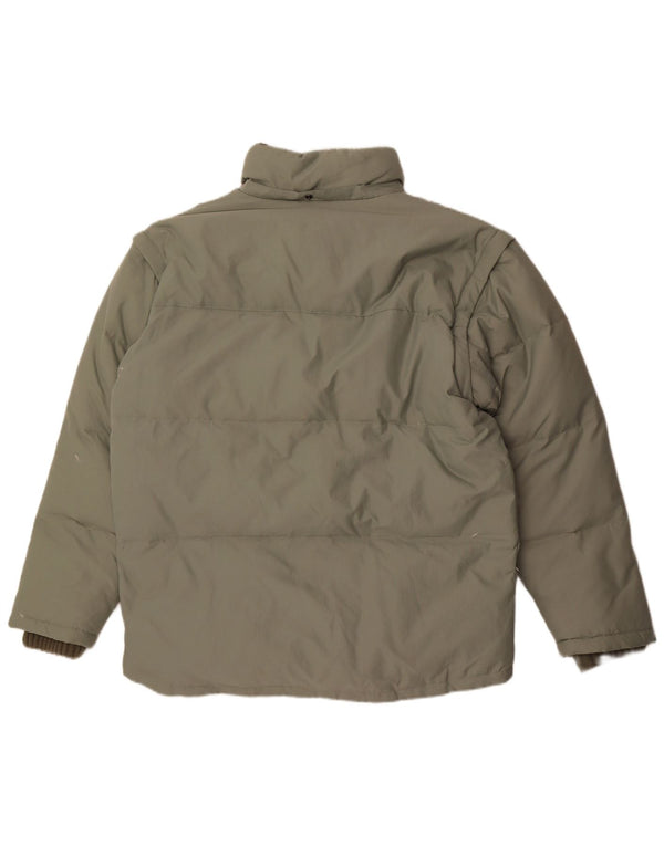 Fila Ανδρικό μπουφάν UK 40 Large Green Polyester