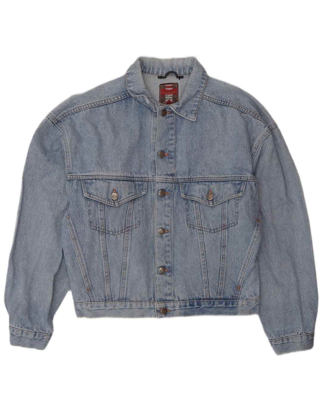 Ανδρικό τζιν μπουφάν VINTAGE UK 38 Medium Blue