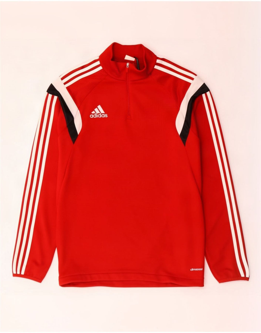 Ανδρική φόρμα φόρμας Adidas Climacool πουλόβερ Top Medium Red Colourblock