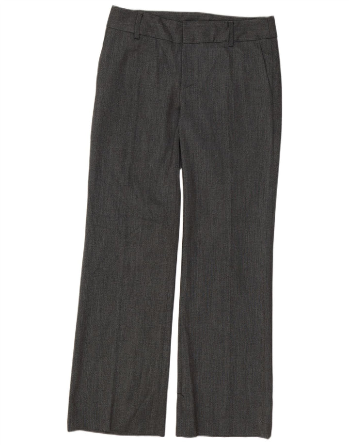 Zara γυναικείο ίσιο παντελόνι EU 38 Small W28 L31 Grey Polyester