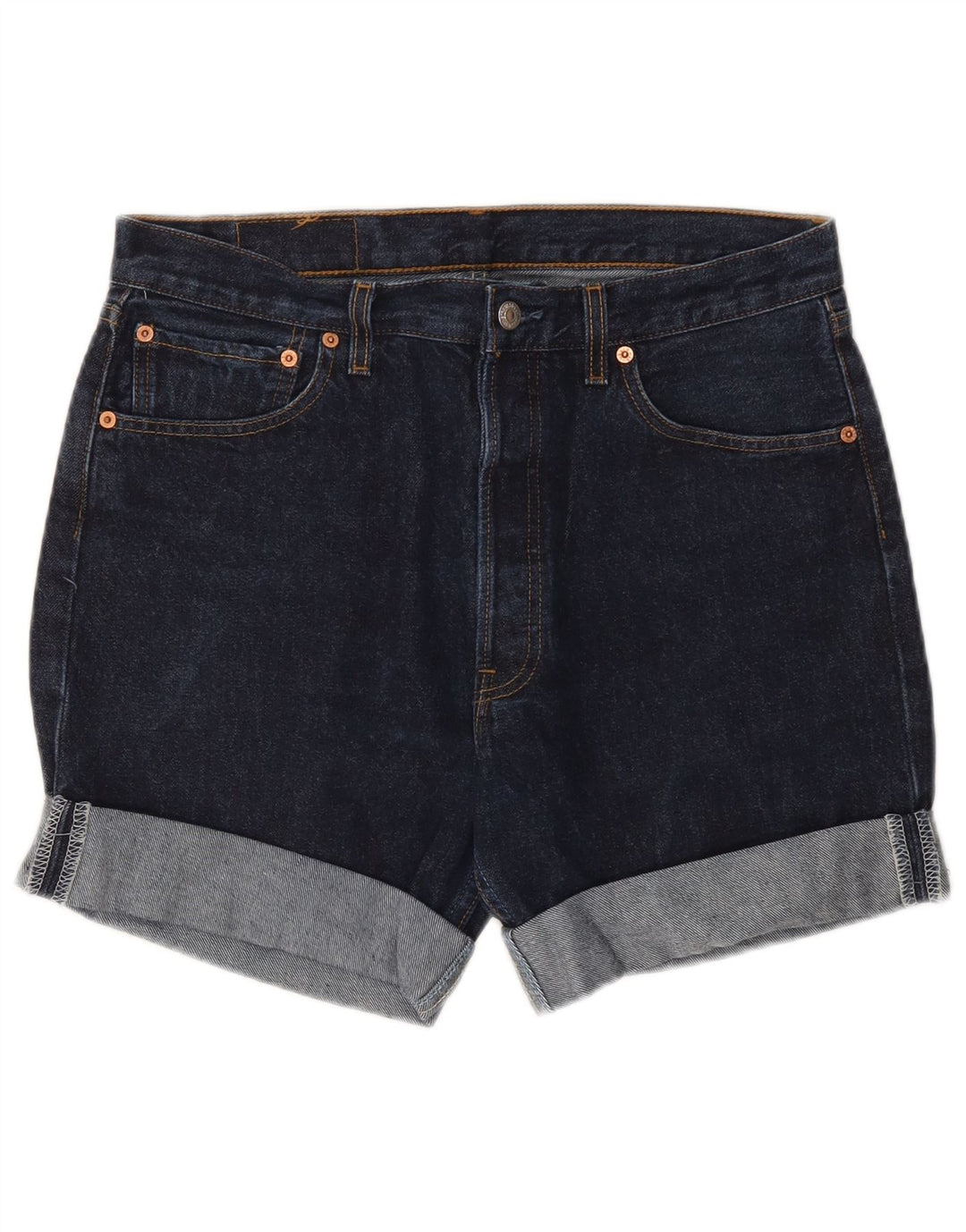 Ανδρικό τζιν σορτς Levi's 501 W34 Large Navy Blue