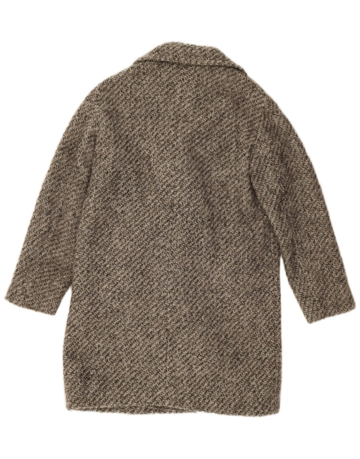 Jigsaw Γυναικείο Παλτό με διπλό στήθος UK 6 XS Grey Acrylic