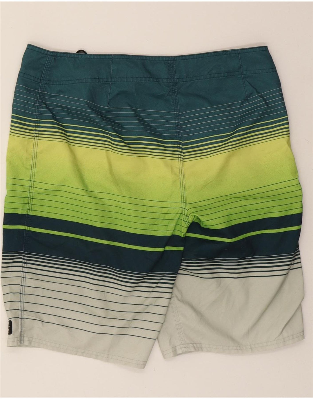 O'NEILL Mens Swimming Shorts Large  Multicoloured Striped Polyester Vintage O'Neill and Second-Hand O'Neill from Messina Hembry 