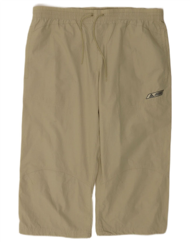 Ανδρική αθλητική φόρμα Adidas Capri Παντελόνι Medium Khaki Polyester