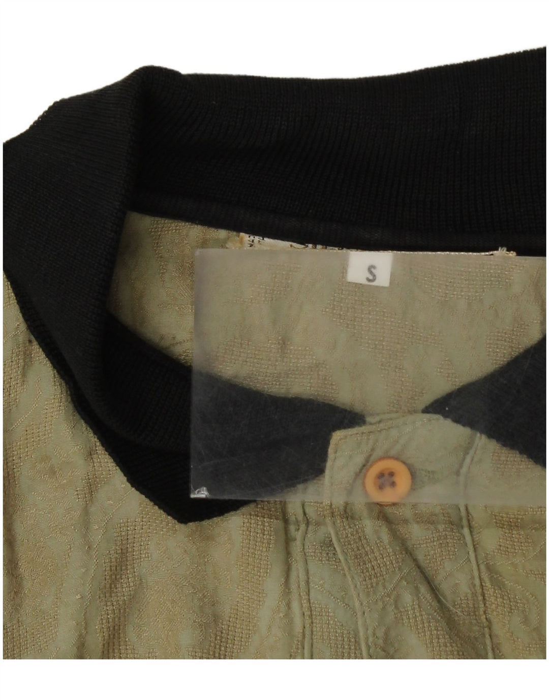 Ανδρικό μπλουζάκι πόλο Silenzio Μικρό Khaki Paisley