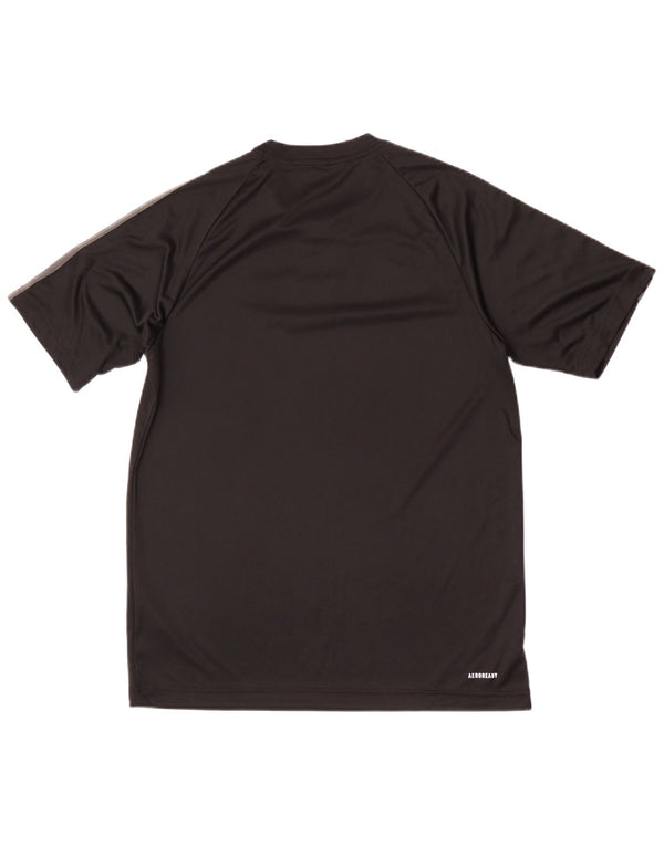 Adidas Ανδρικό T-Shirt Aeroready Regular Fit Top μεσαίο μαύρο πολυεστέρας