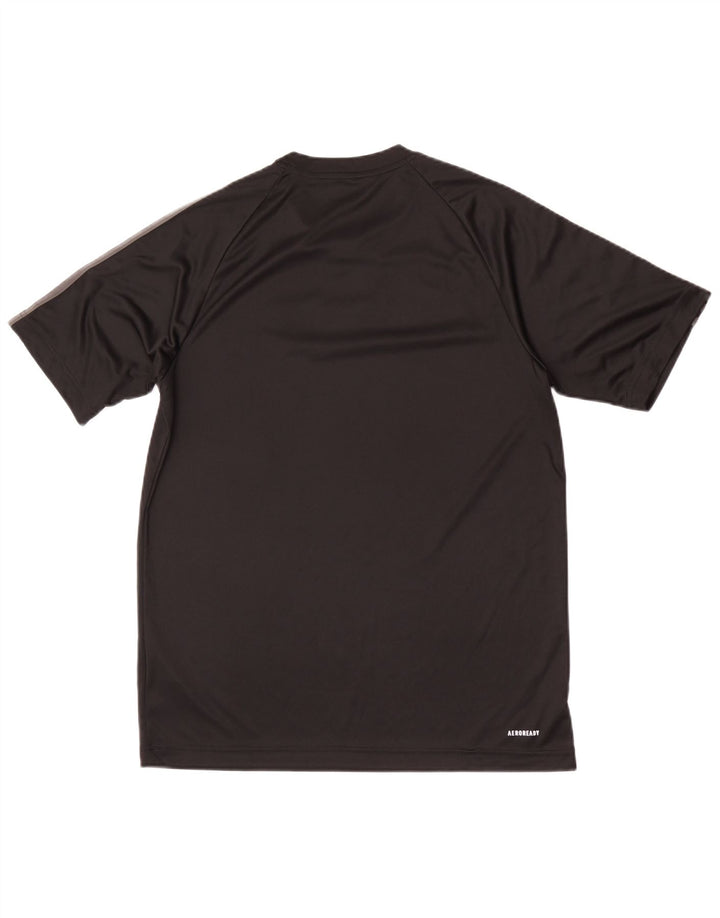 Adidas Ανδρικό T-Shirt Aeroready Regular Fit Top μεσαίο μαύρο πολυεστέρας