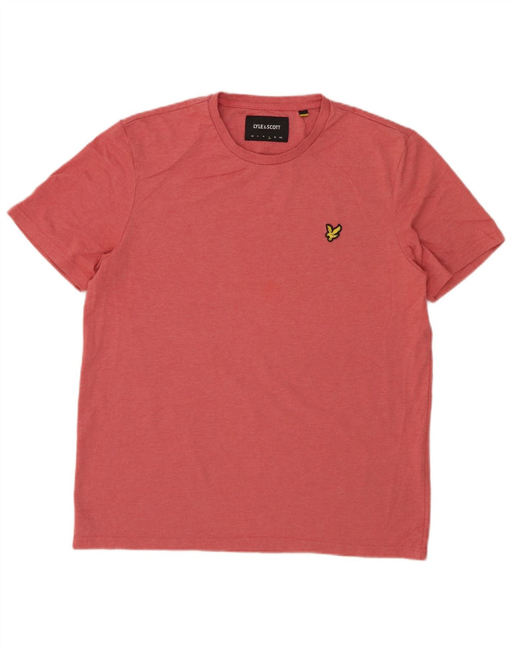 Ανδρικό T-Shirt LYLE & SCOTT Top Large Red Polyester