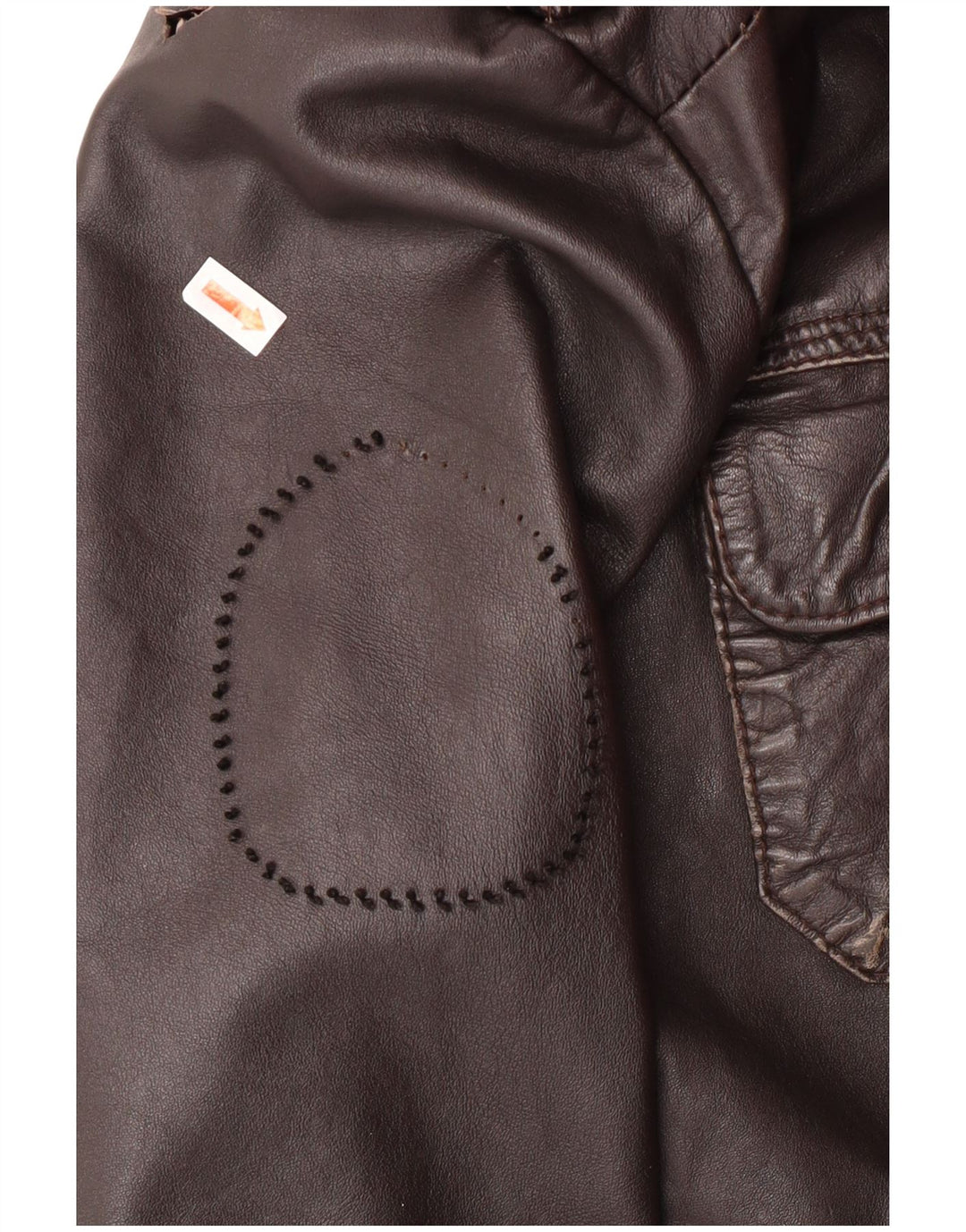 Superdry Ανδρικό Δερμάτινο Μπουφάν UK 40 Large Brown Δερμάτινο
