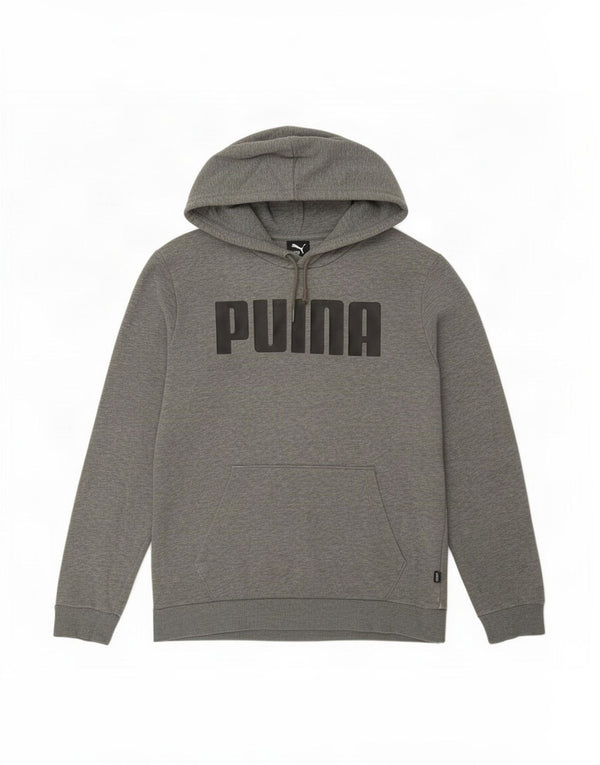 Ανδρικά γραφικά κουκούλα Puma Μικρό Γκρι