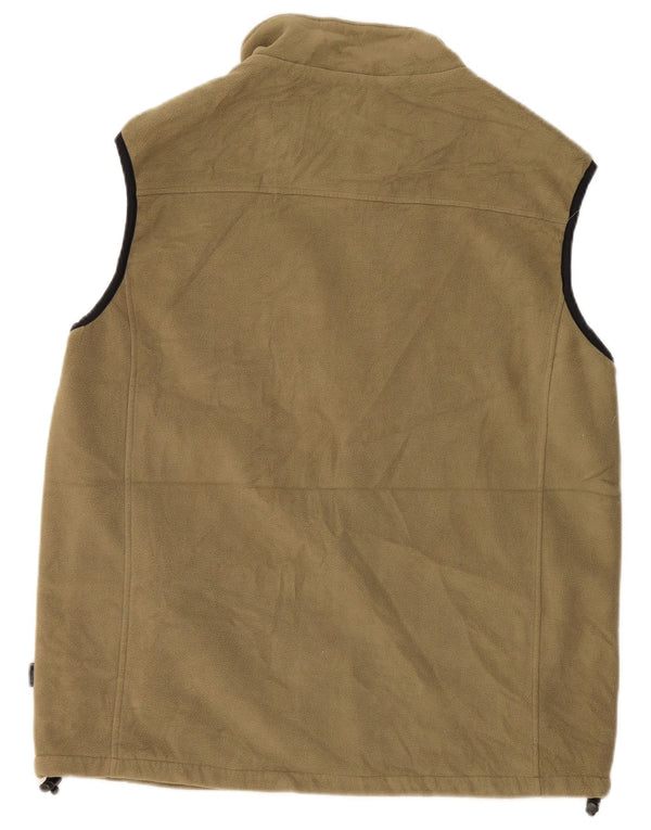 High Colorado Mens Fleece Gilet UK 42 XL Khaki Polyester