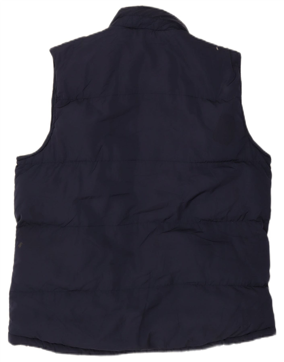Crew Clothing Ανδρικά padded Gilet UK 38 Medium Navy Blue Polyester