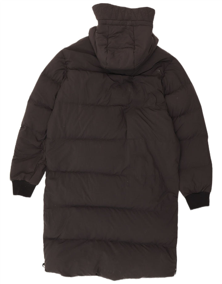 Ανδρικό παλτό Adidas με κουκούλα UK 38 Medium Grey Polyamide
