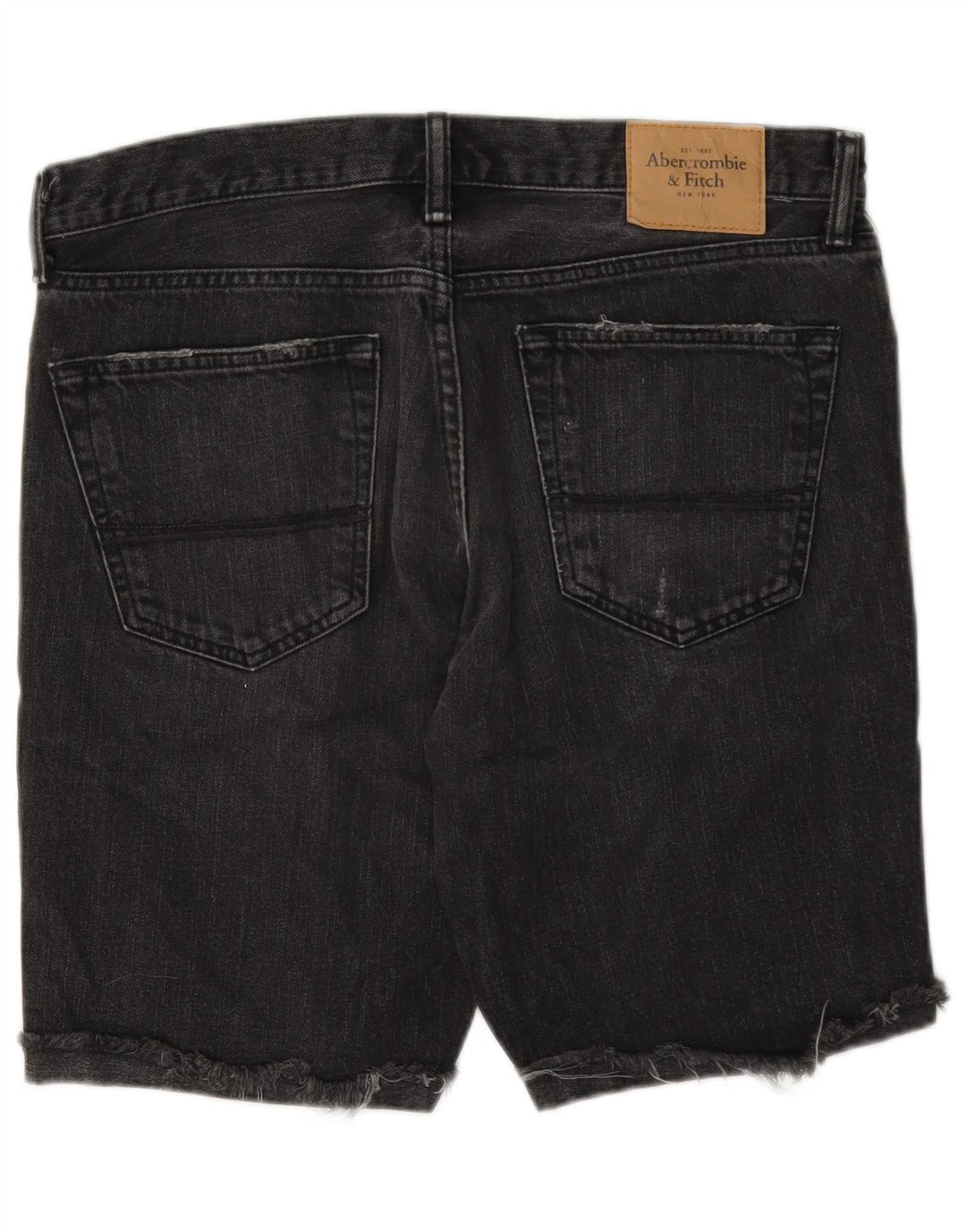 Ανδρικό τζιν σορτς Abercrombie & Fitch W33 Βαμβακερό μεσαίο γκρι