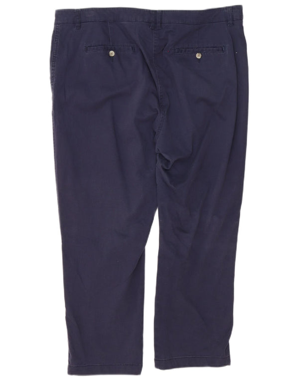 Joules γυναικείο ίσιο παντελόνι Chino UK 18 XL W38 L25 Navy Blue βαμβακερό