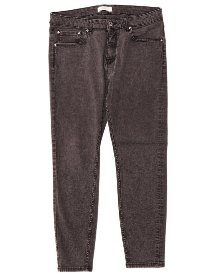 Zara Γυναικείο Slim Jeans EU 42 Large W32 L26 Grey