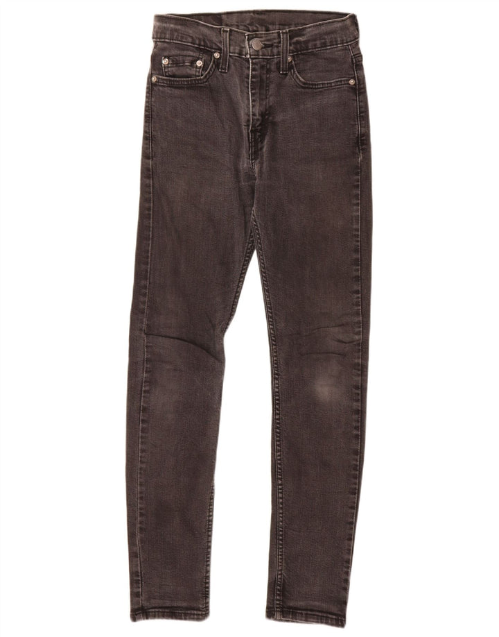 Ανδρικό τζιν Levi's Slim W32 L28 Μαύρο βαμβακερό