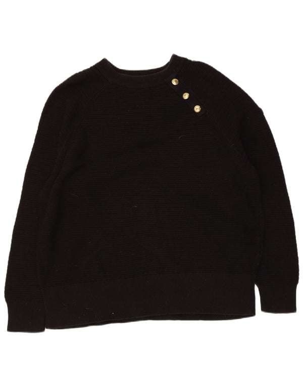 Barbour γυναικείο πουλόβερ κανονικής εφαρμογής Boat Neck Jumper UK 12 Medium Black
