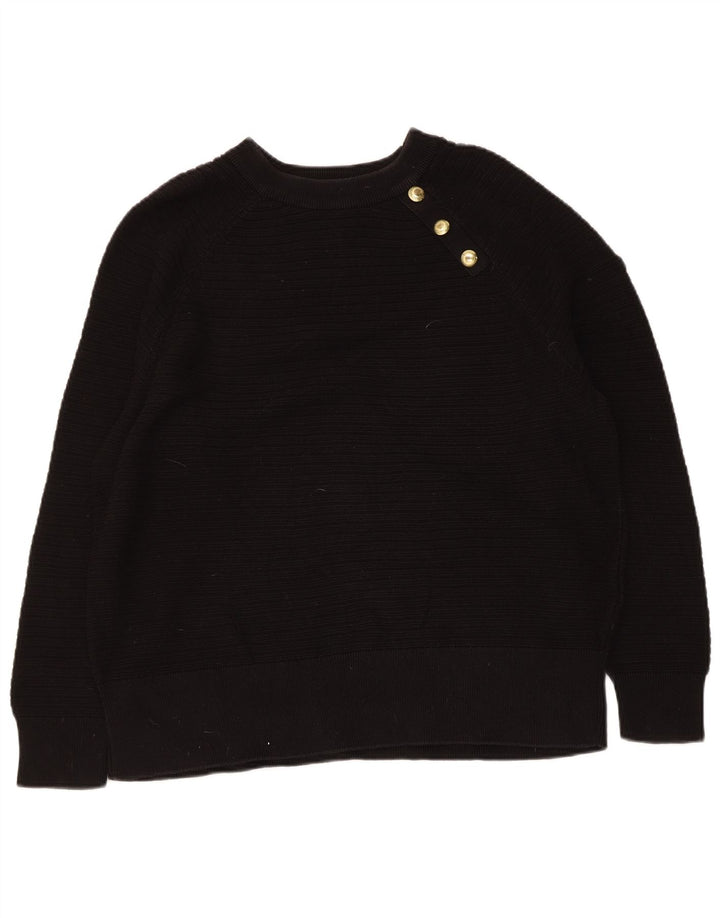 Barbour γυναικείο πουλόβερ κανονικής εφαρμογής Boat Neck Jumper UK 12 Medium Black