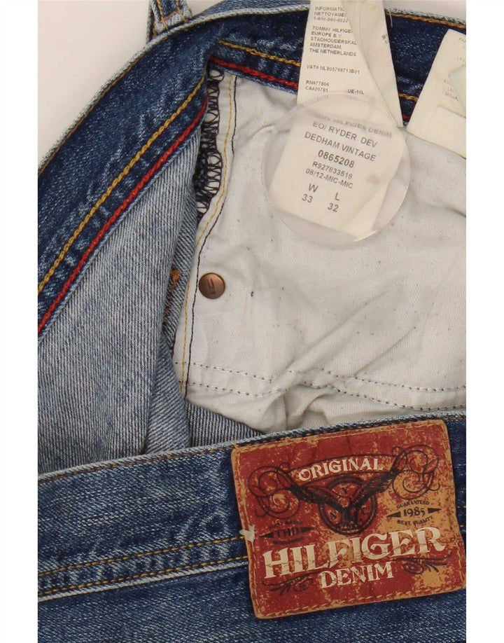 Ανδρικό τζιν ίσιο Tommy Hilfiger W33 L32 Μπλε βαμβακερό
