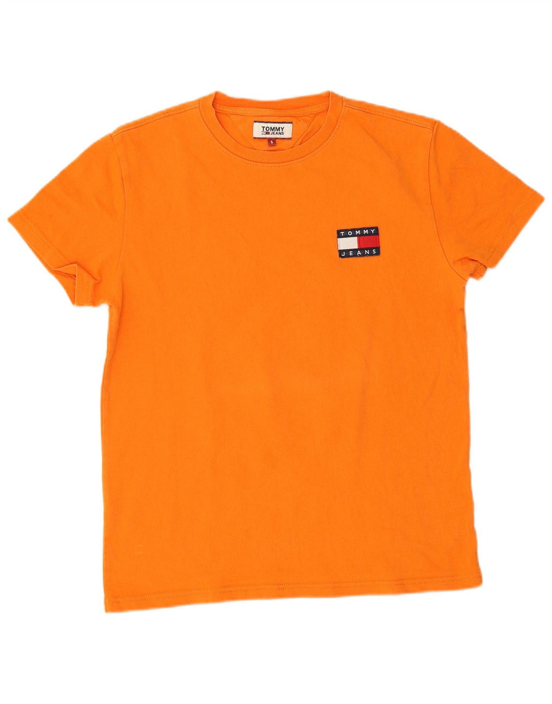 Ανδρικό T-Shirt Tommy Hilfiger Top Μικρό πορτοκαλί βαμβακερό