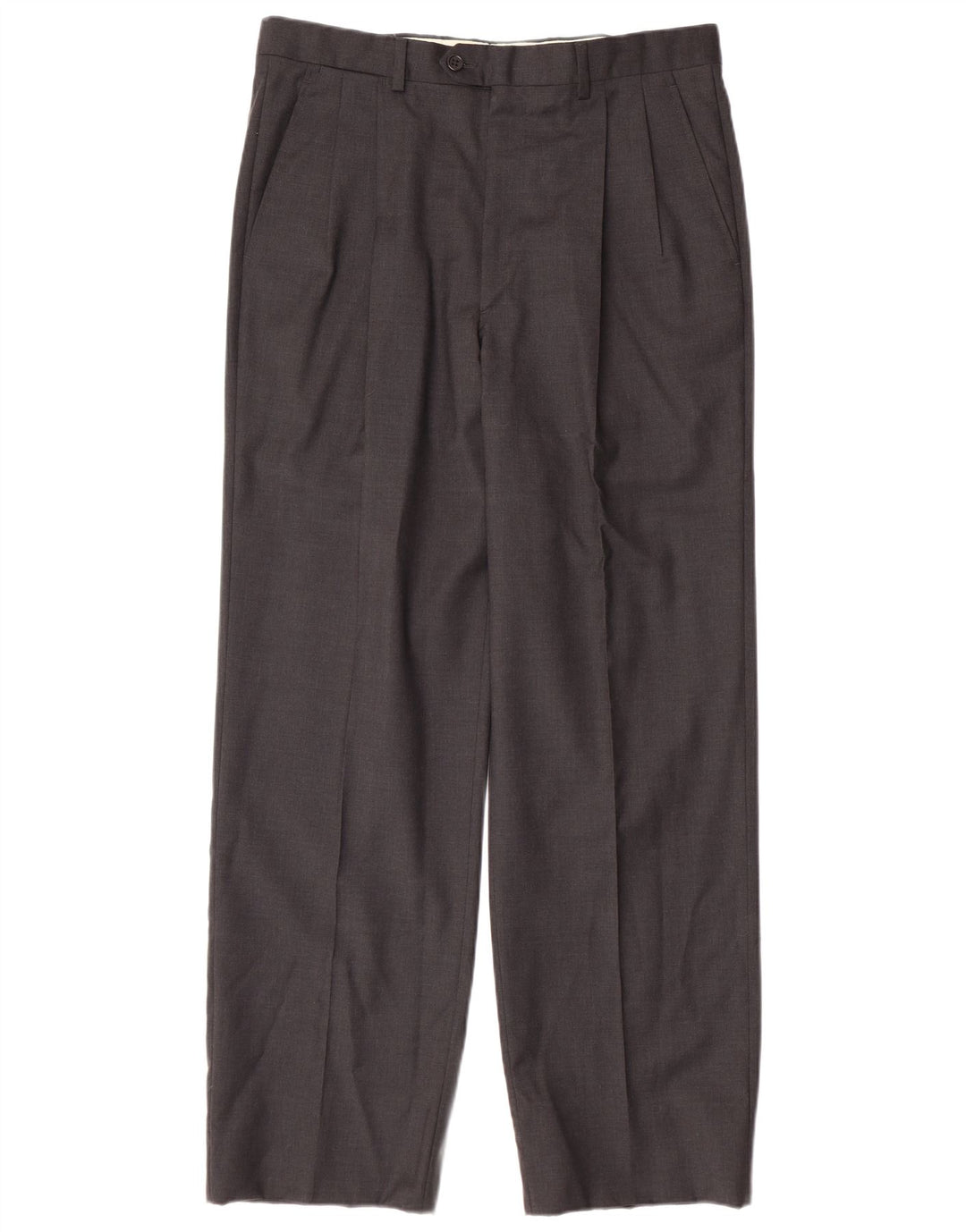 VALENTINO Ανδρική φόρμα 2 τεμαχίων με διπλό στήθος IT 50 Large W34 L30 Γκρι