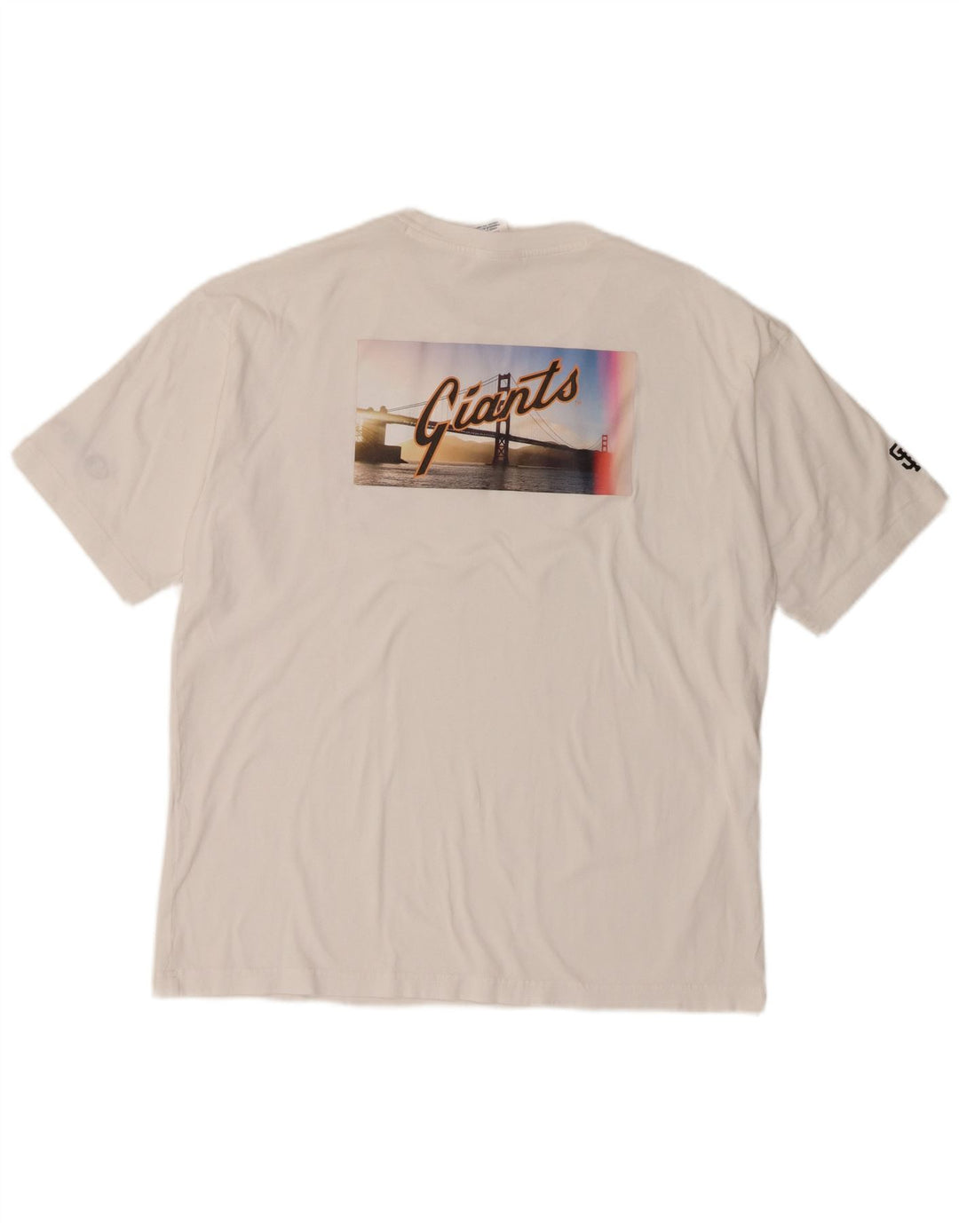 Ανδρικό γραφικό T-shirt Champion San Francisco Top Small White