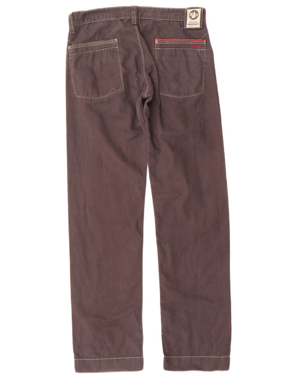 Ανδρικό ίσιο casual παντελόνι Murphy & Nye W31 L32 Καφέ βαμβακερό