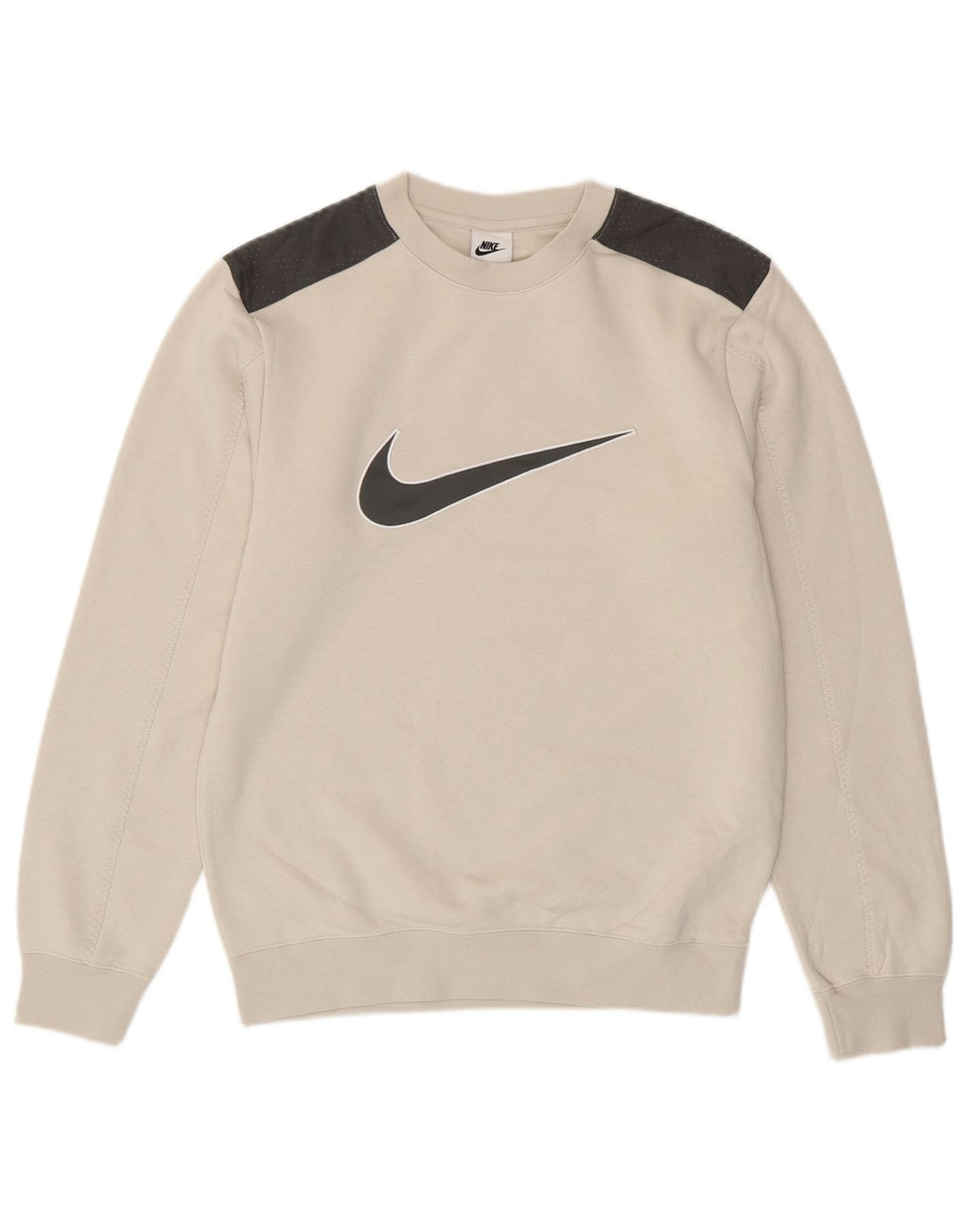 Ανδρικό γραφικό φούτερ Nike Jumper XS Λευκό βαμβακερό χρώμα