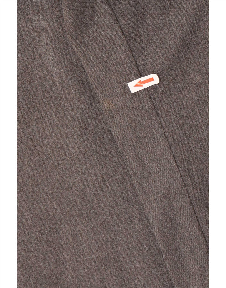Ανδρικό ίσιο casual παντελόνι Trussardi W35 L32 Grey Polyester
