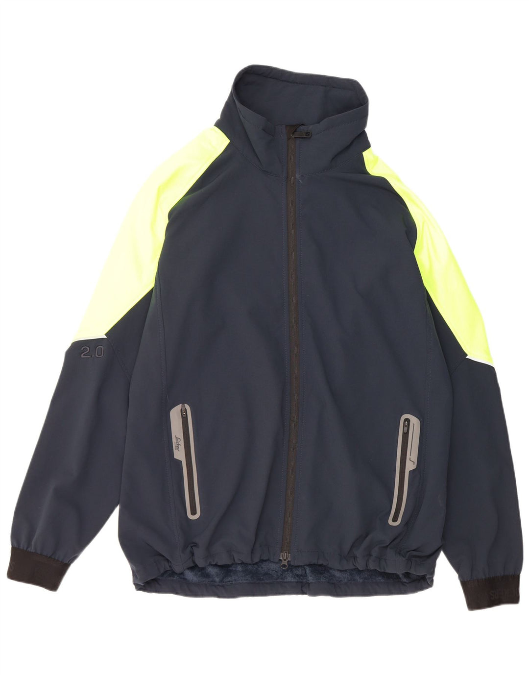 Ανδρικό μπουφάν SNICKERS Windbreaker UK 42 XL Navy Blue Colorblock Πολυεστέρας