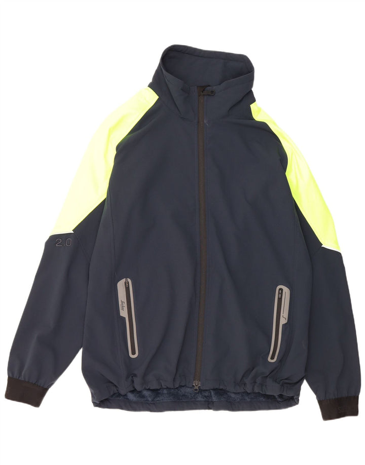 Ανδρικό μπουφάν SNICKERS Windbreaker UK 42 XL Navy Blue Colorblock Πολυεστέρας