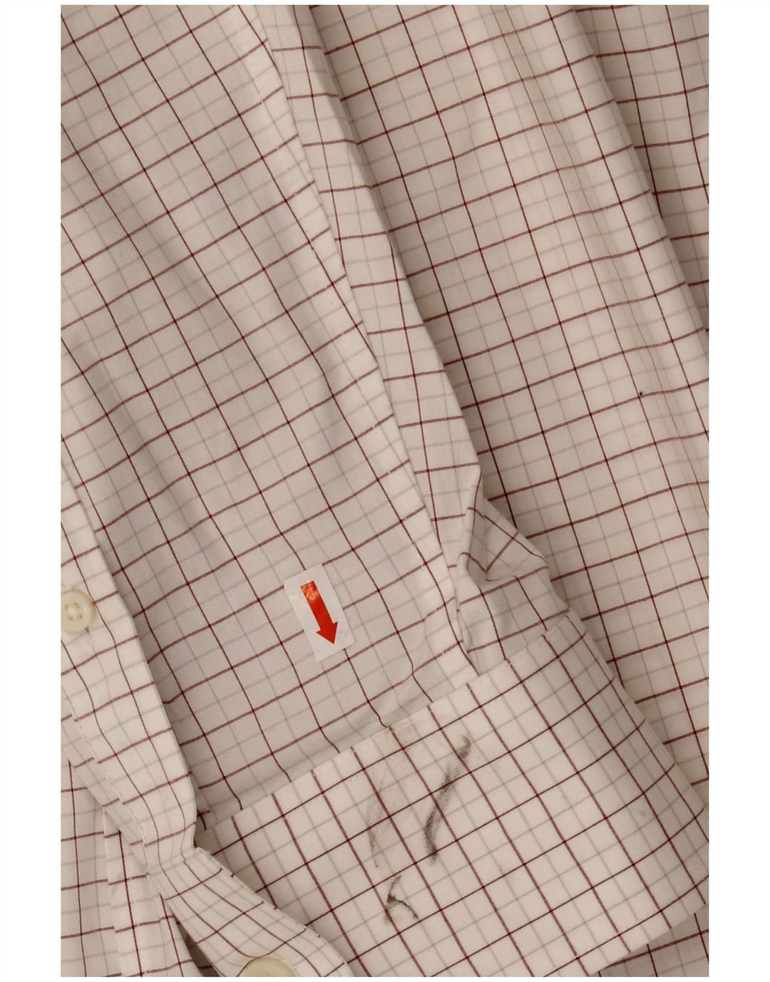J. CREW Ανδρικό Slim Shirt Size 17 1/2 XL White Check Cotton