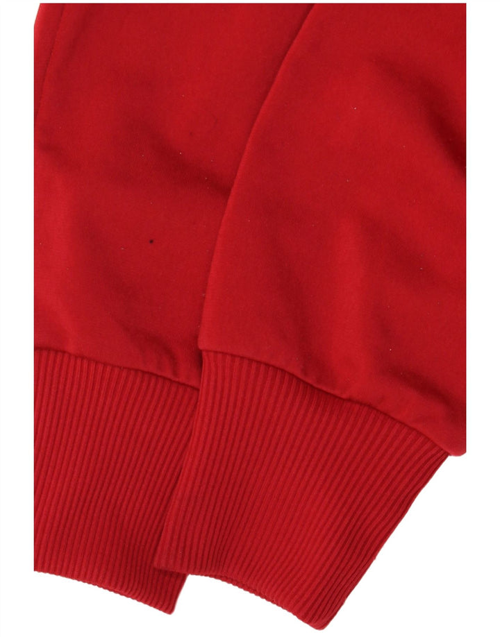 Γυναικεία αθλητική φόρμα γραφικών Adidas Top Jacket EU 36 Small Red Polyester