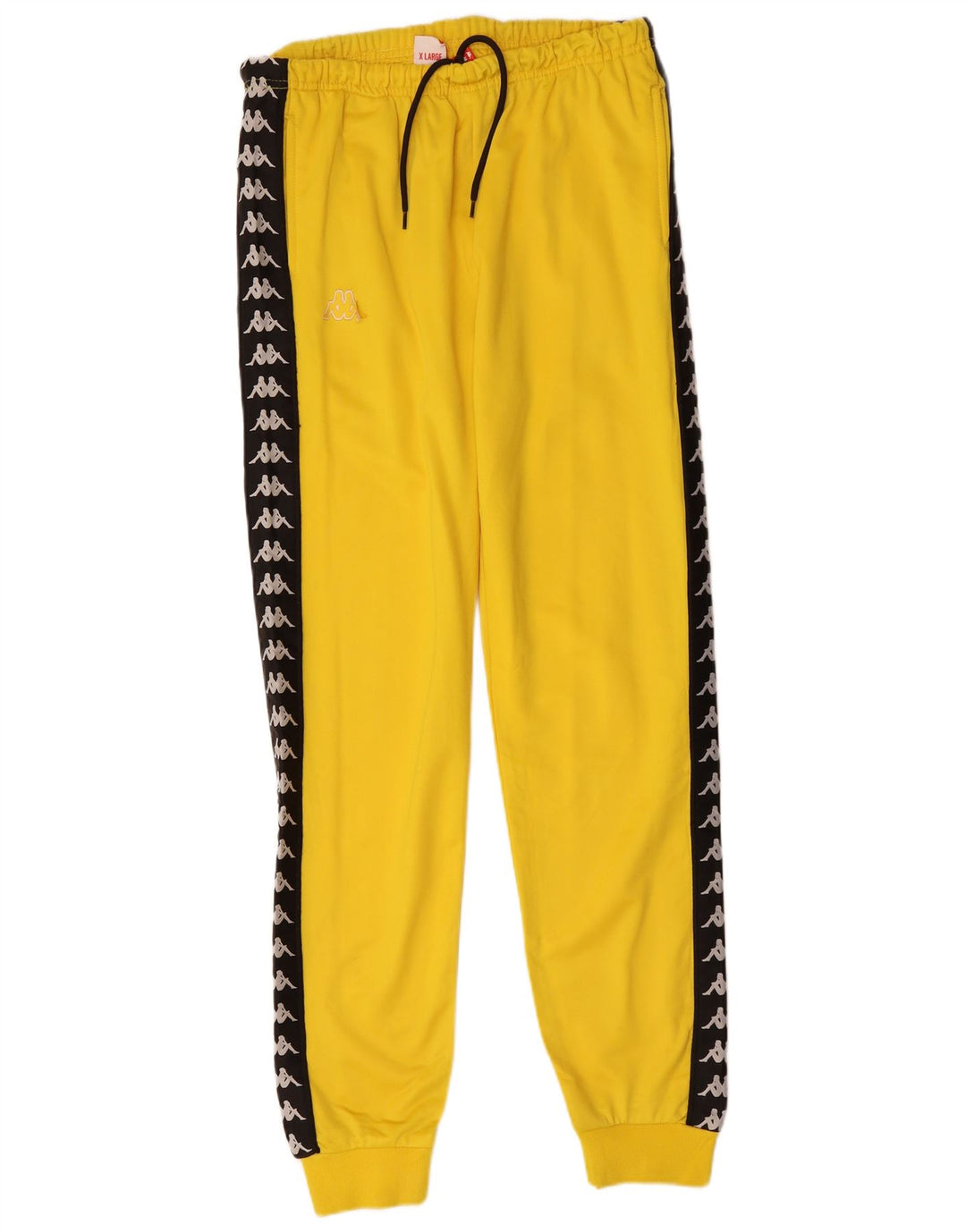Ανδρική φόρμα γραφικής KAPPA Παντελόνι Joggers XL Yellow Colourblock