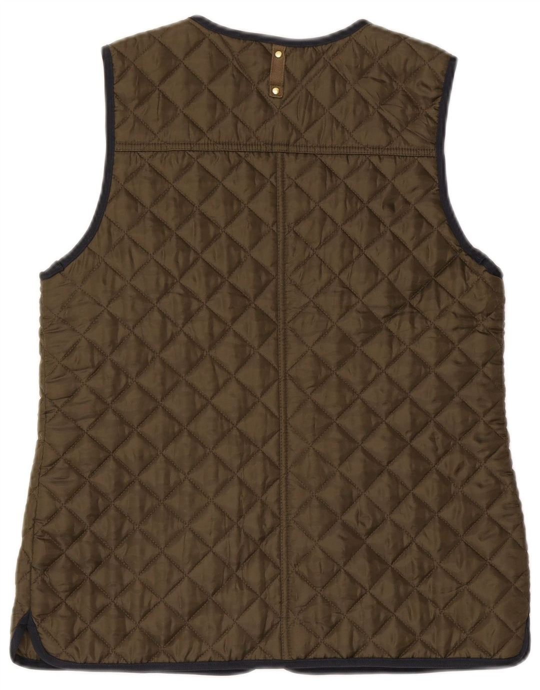 Tommy Hilfiger Γυναικείο Καπιτονέ Gilet UK 12 Medium Khaki Polyester