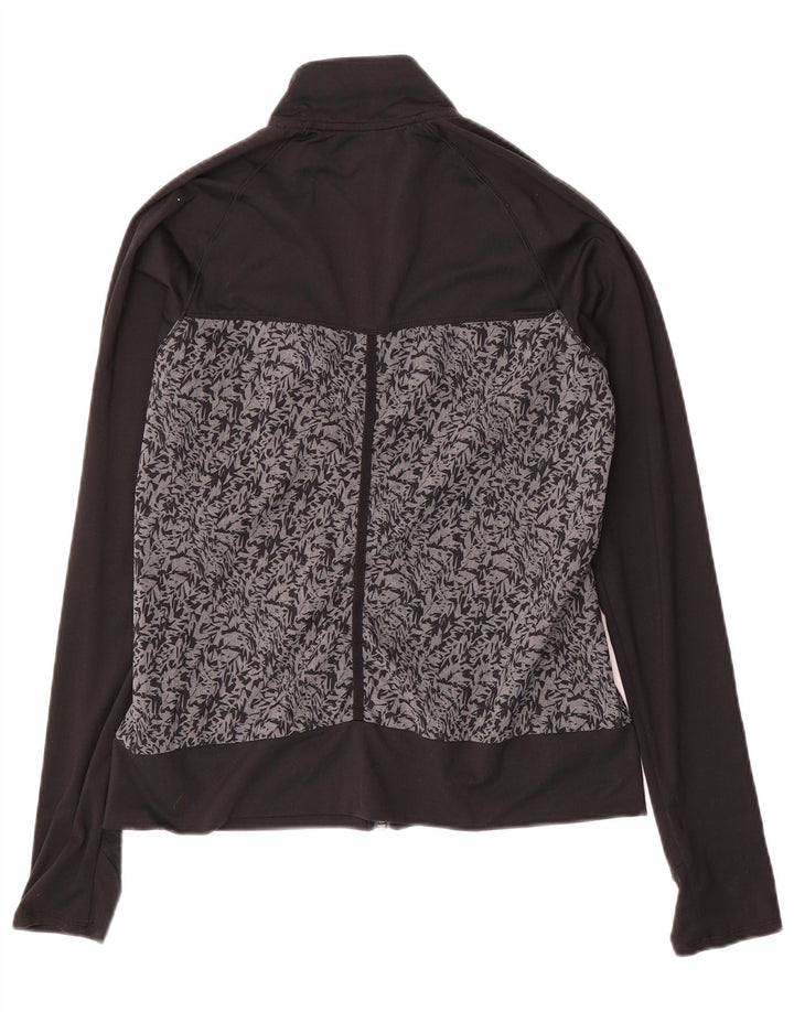 Γυναικεία αθλητική φόρμα ADIDAS Top Jacket UK 10 Small Black Colourblock Polyester