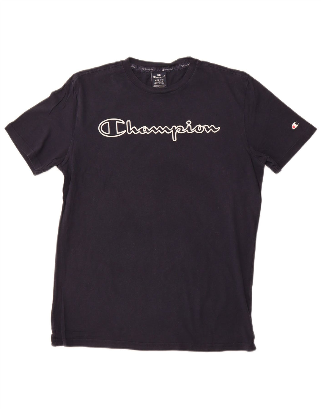 Ανδρικό γραφικό T-shirt CHAMPION Top Medium Navy Blue