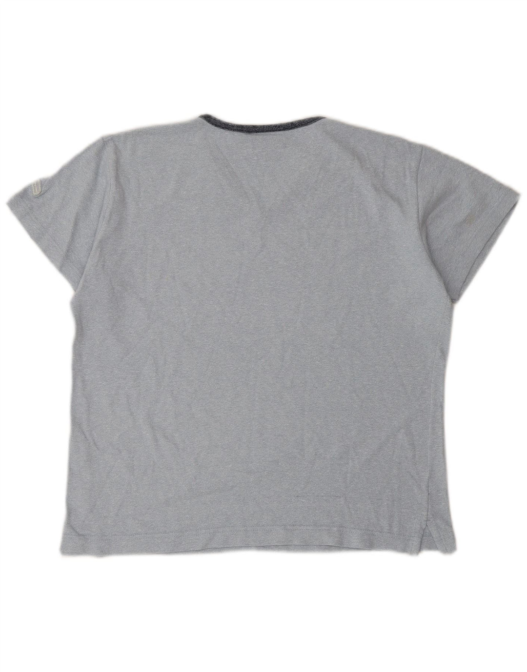 Champion Γυναικείο T-Shirt Top UK 14 Medium Blue Cotton