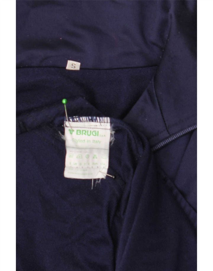 Brugi Ανδρική φόρμα γραφικής φόρμας Top Jacket Small Navy Blue Polyester