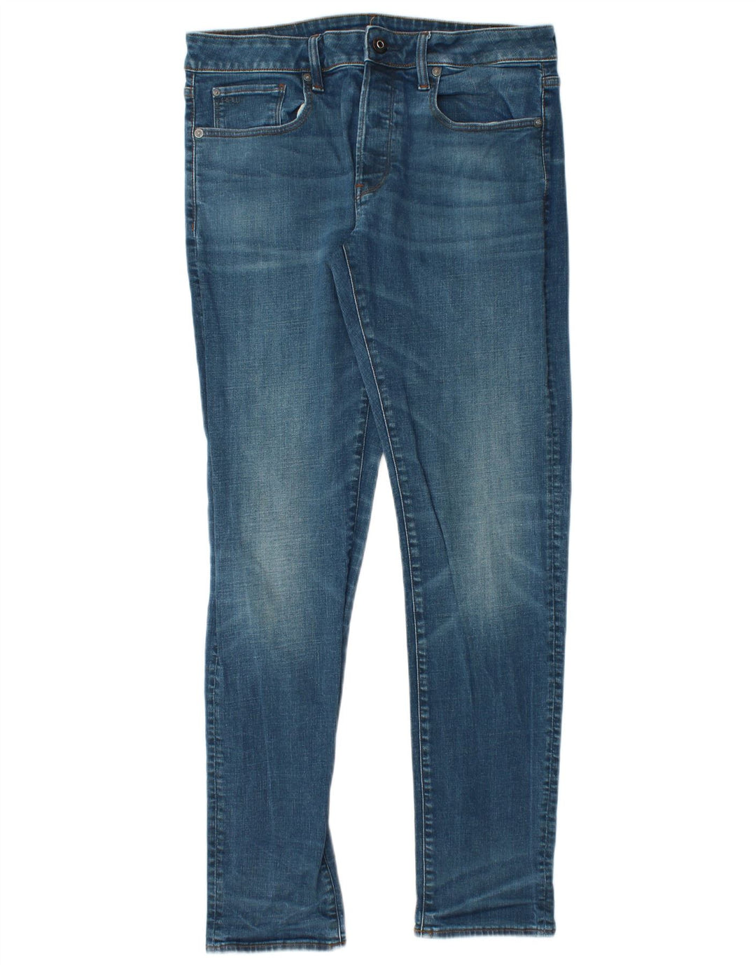 G-Star Ανδρικό 3301 Slim Jeans W32 L32 Μπλε βαμβακερό
