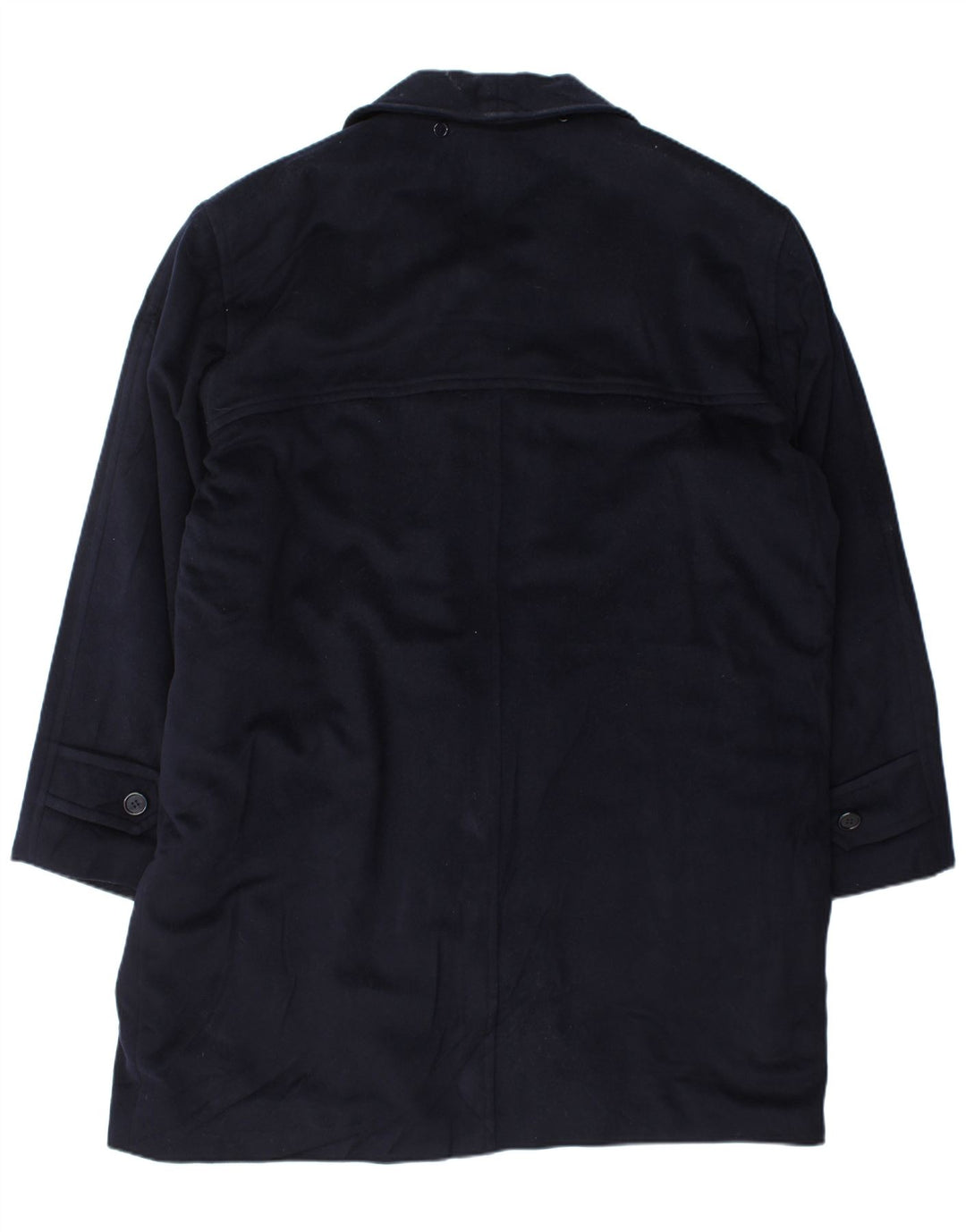 Vintage Ανδρικό παλτό Duffle UK 44 2XL Navy Blue