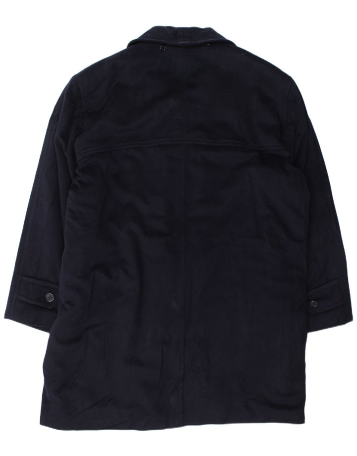 Vintage Ανδρικό παλτό Duffle UK 44 2XL Navy Blue