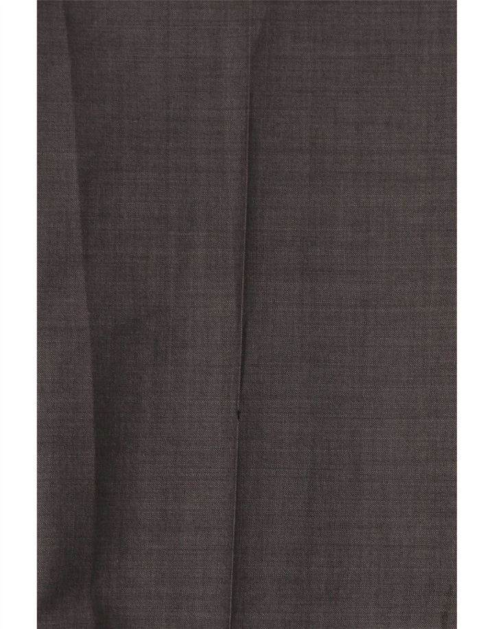 Ανδρικό ίσιο παντελόνι Marks & Spencer W32 L31 Γκρι μαλλί