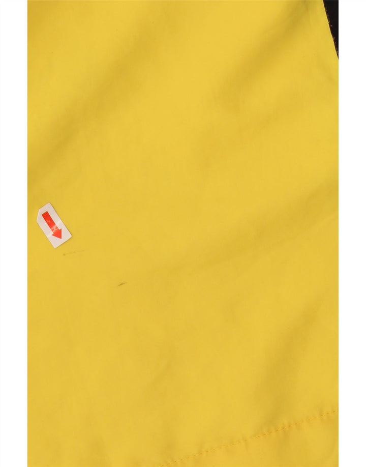 CALVIN KLEIN Ανδρικό γραφικό σορτς κολύμβησης σε μεσαίο κίτρινο χρώμα