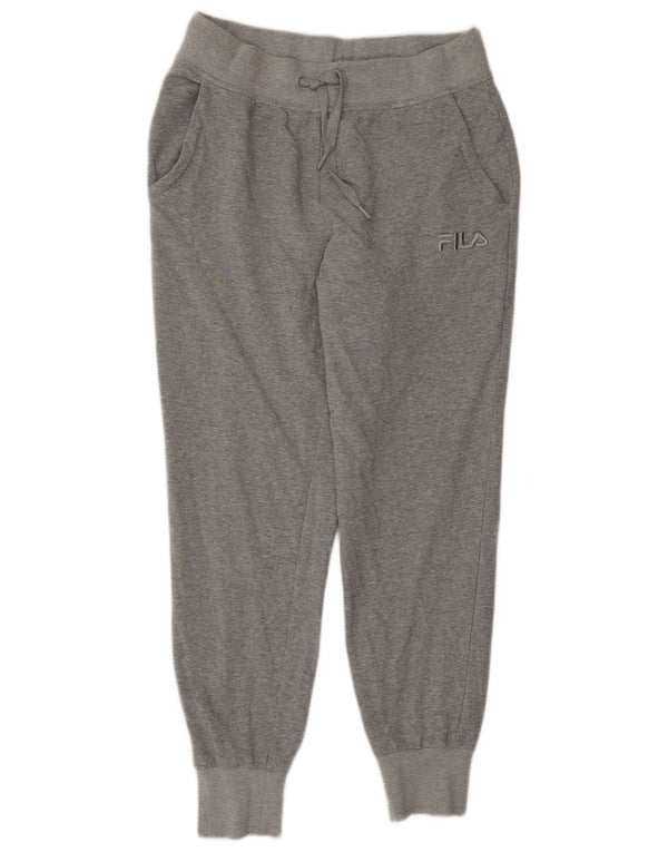 Fila Γυναικεία φόρμα παντελόνι Joggers UK 10 Small Grey Cotton