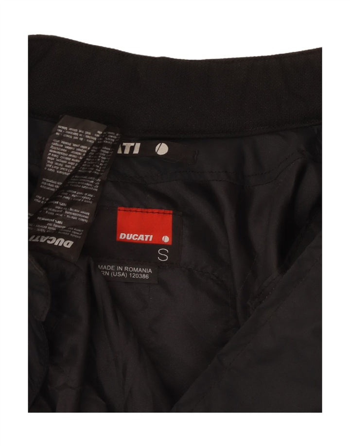 DUCATI Ανδρικό Μπουφάν Racer Graphic UK 36 Small Black Polyamide