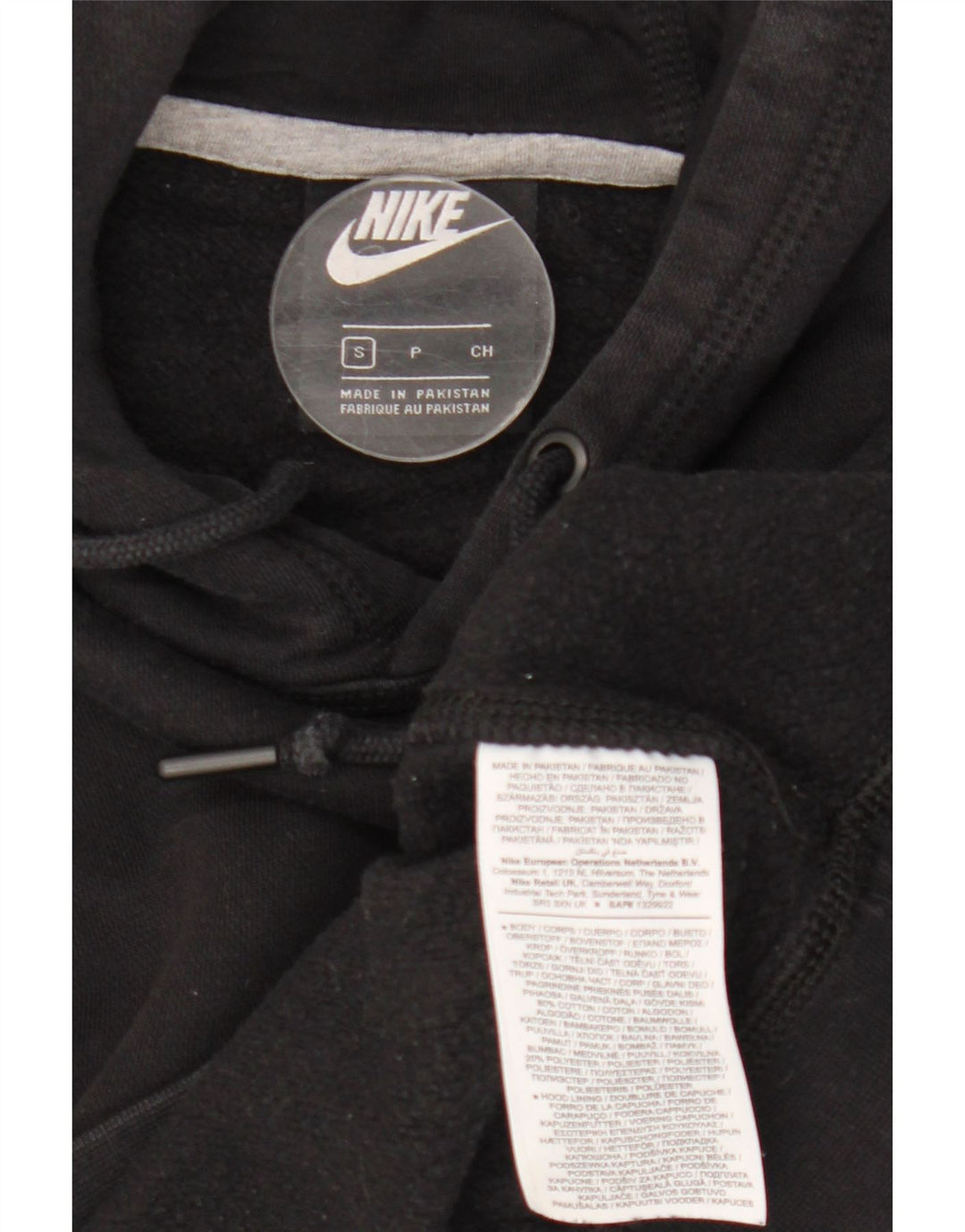 Ανδρικό φούτερ Nike, μαύρο βαμβακερό