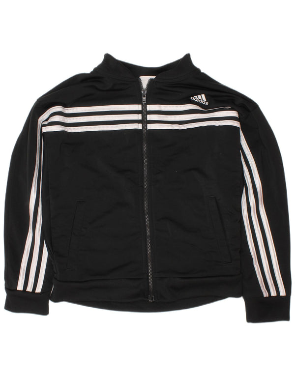 Adidas Boys αθλητική φόρμα Adidas Top Jacket 7-8 Years Small Black Polyester