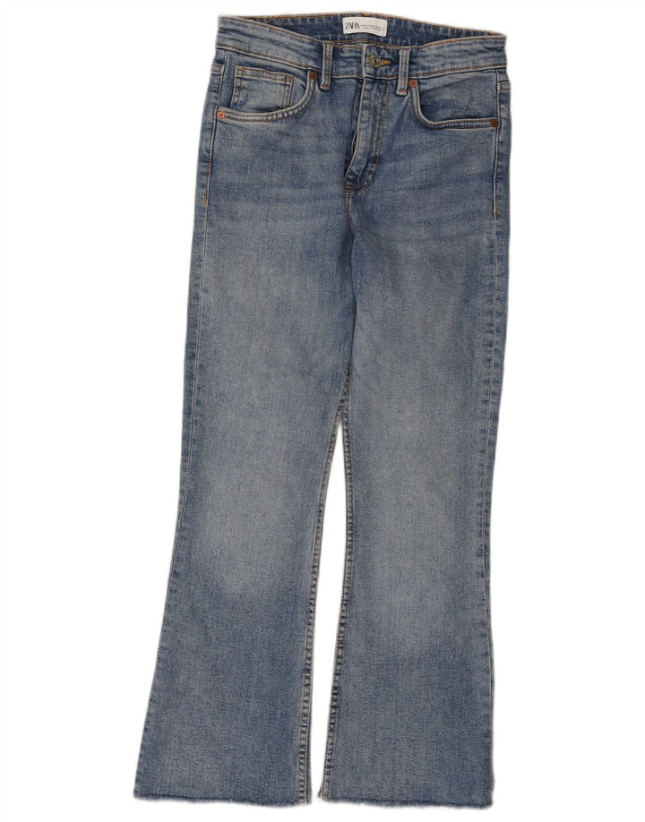 Zara Γυναικείο Τζιν μποτάκι EU 38 Small W28 L26 Blue